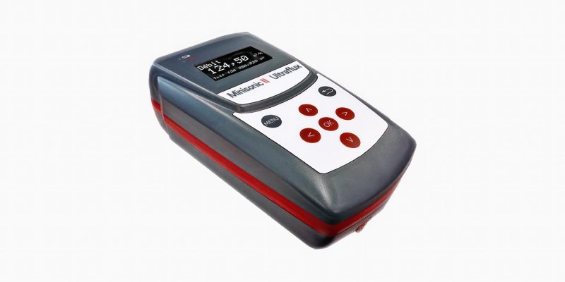 Minisonic II portabler Ultraschall-Durchflussmesser